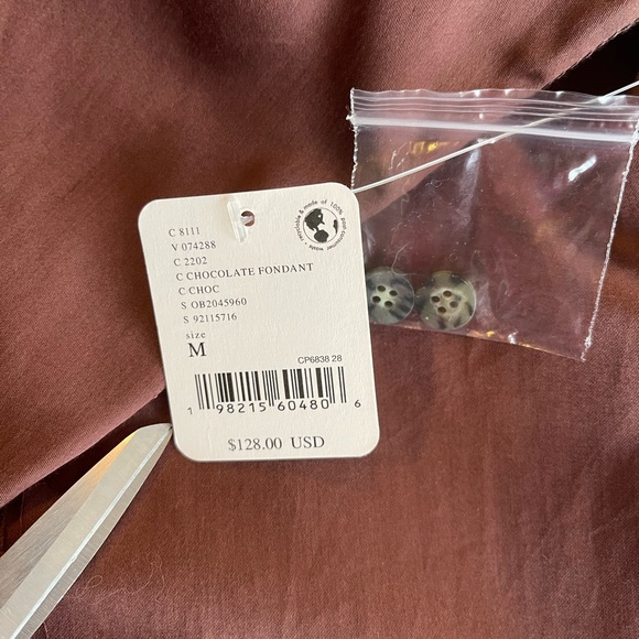 We The Free Brown Button-Up Shirt New With Tags - Picture 2 of 4